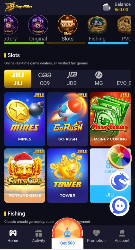 Royal8Bet Game